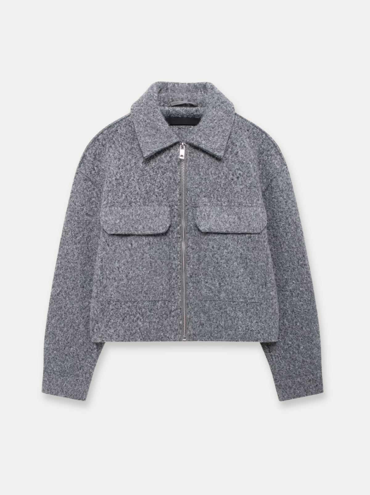 Cropped Wool Jacket