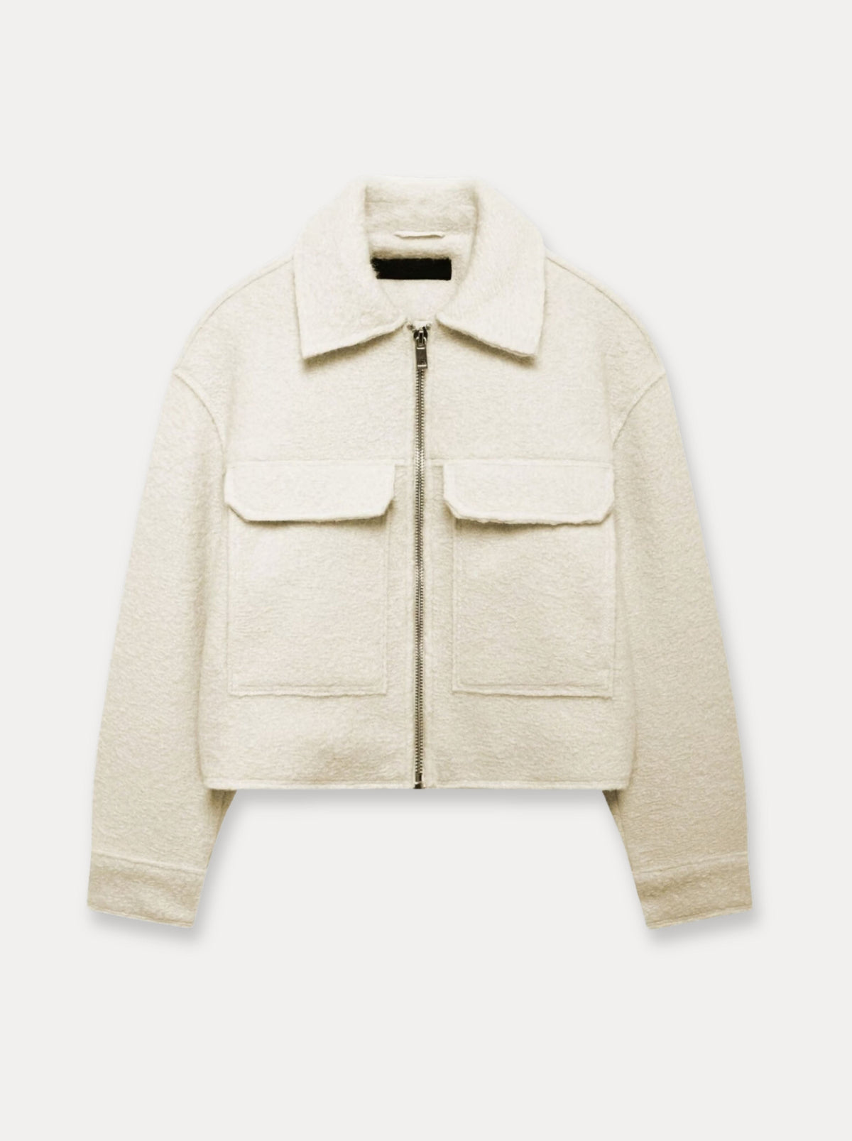 Cropped Wool Jacket