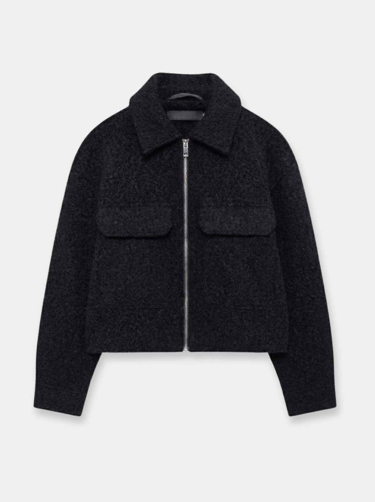 Cropped Wool Jacket