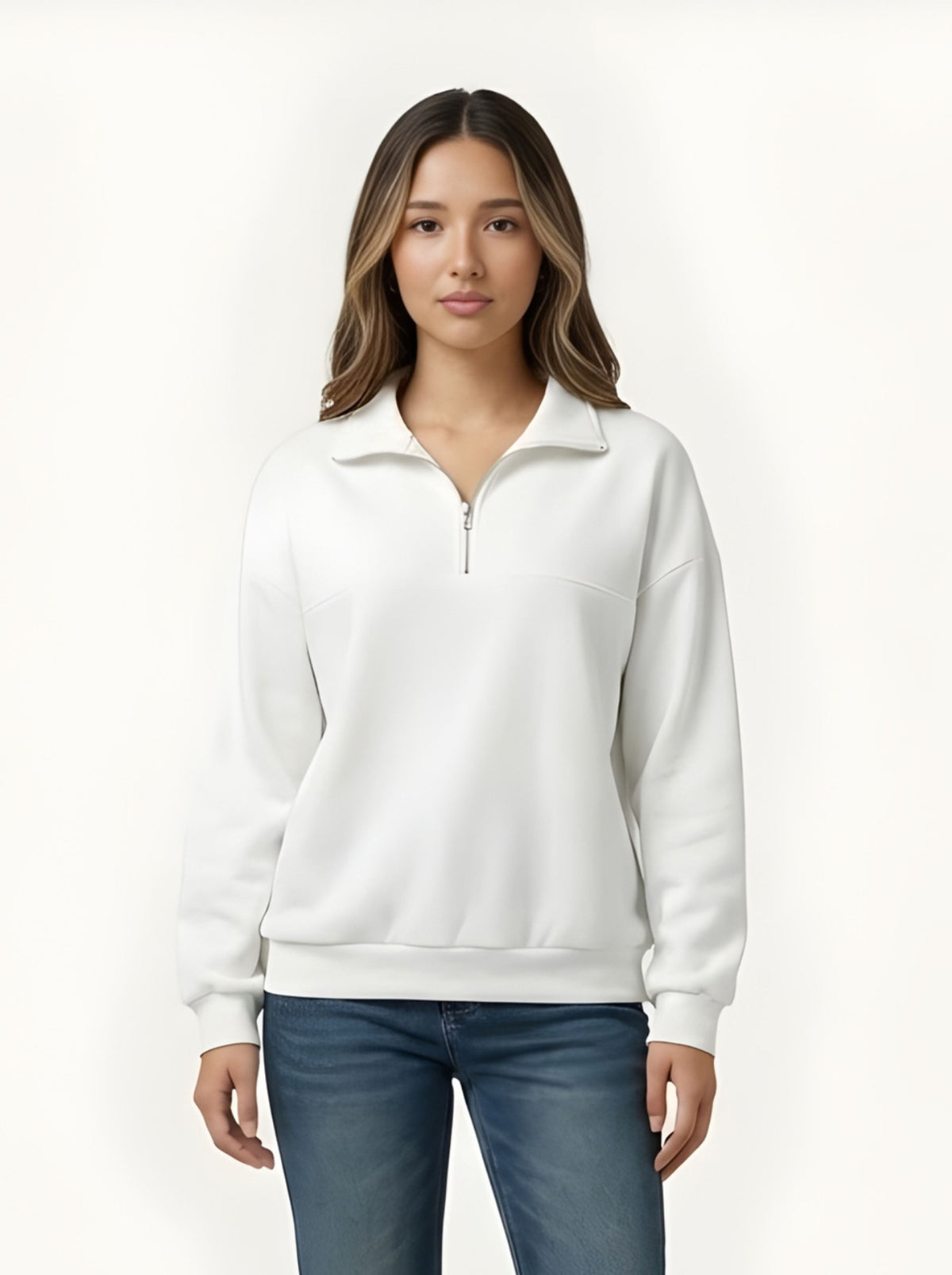 Halfmoon Zip Sweatshirt