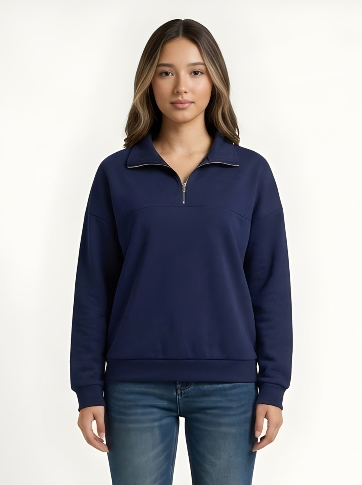 Halfmoon Zip Sweatshirt
