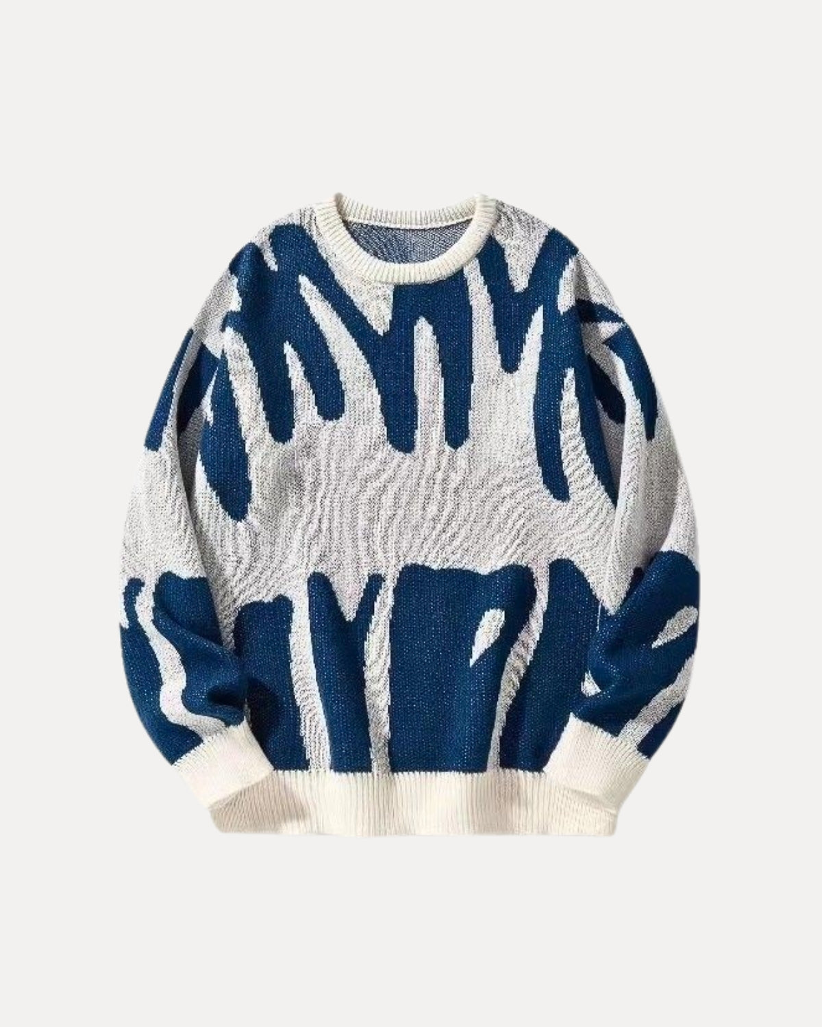 Pattern Knit Sweater