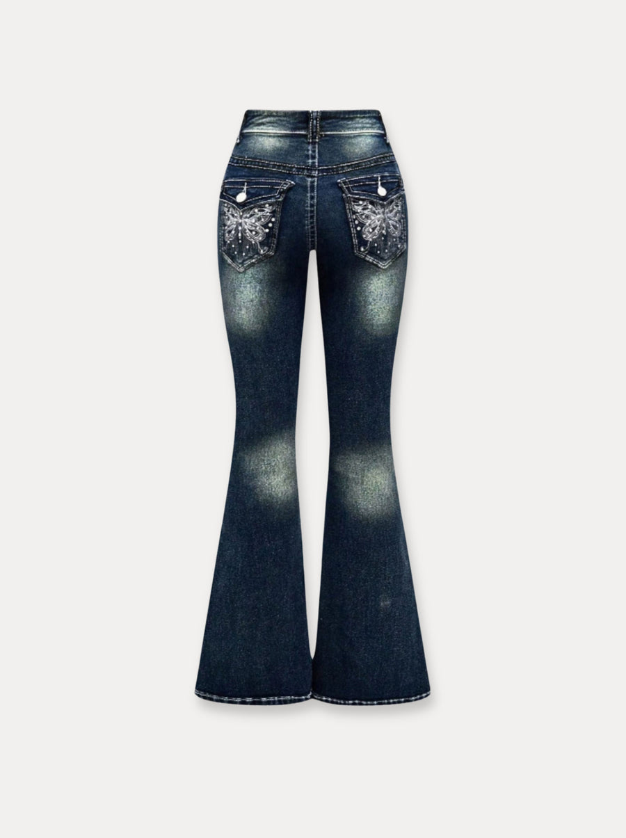 Butterfly Flare Jeans