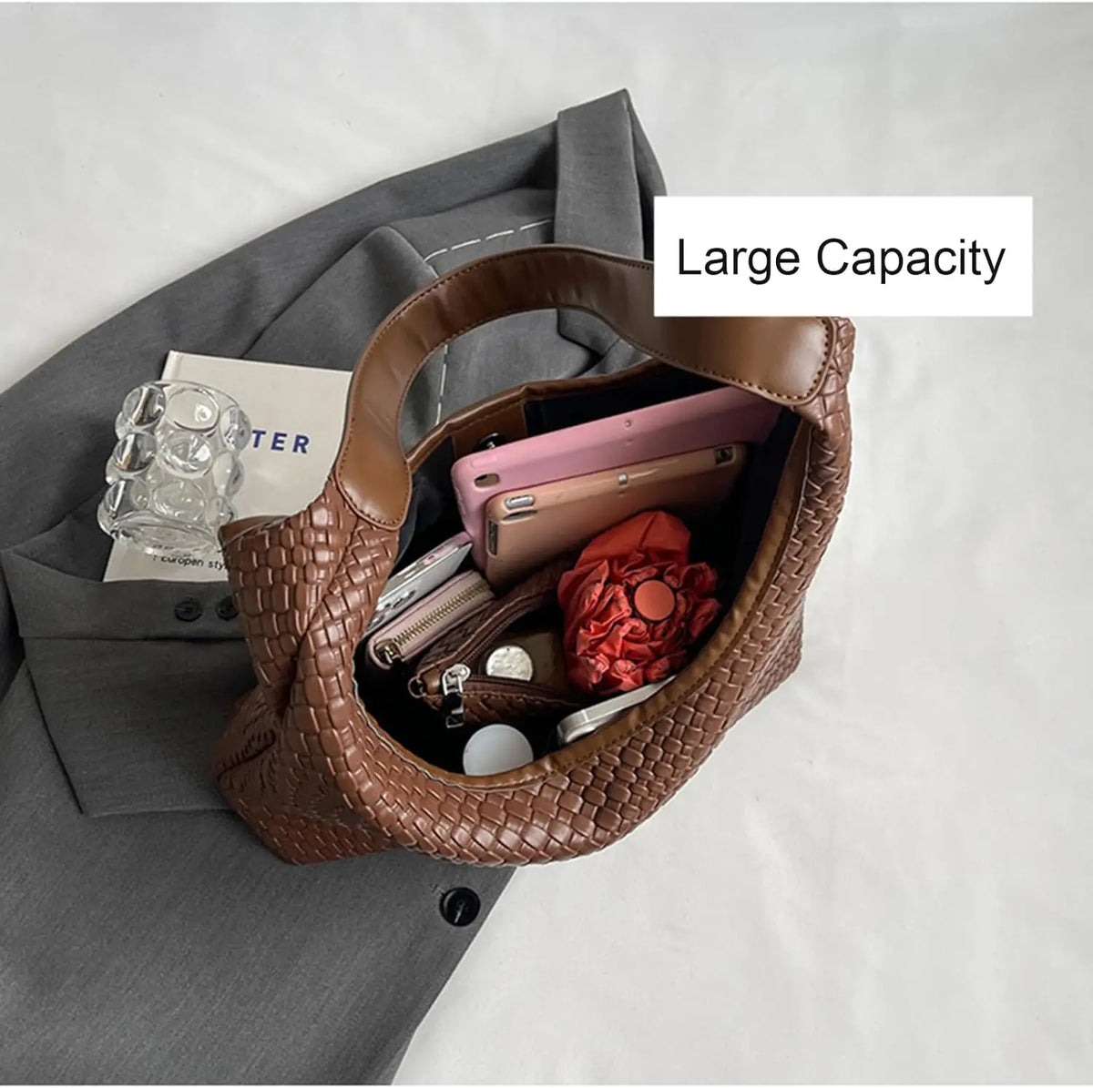 ARIEL Woven Knot Bag